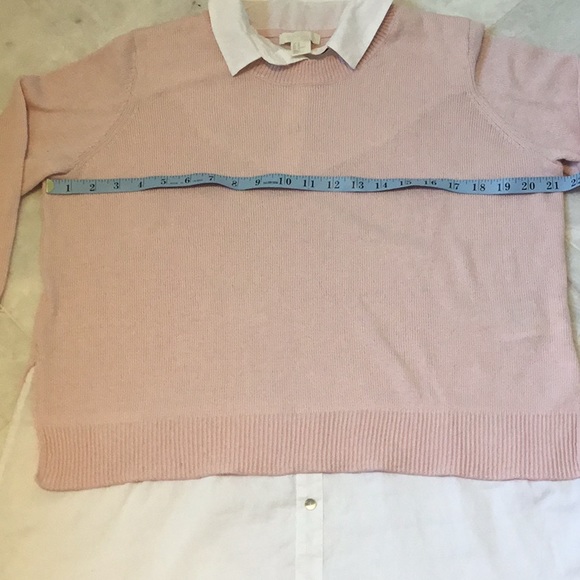 H&M Conscious sweater / tunic, faux layered - Picture 4 of 6